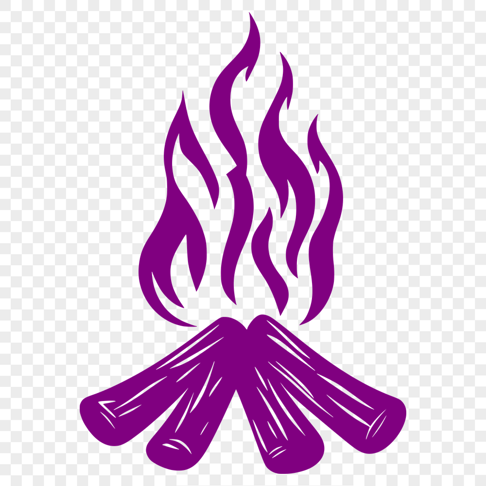 Camp Fire SVG For Download - Free Commercial Use License