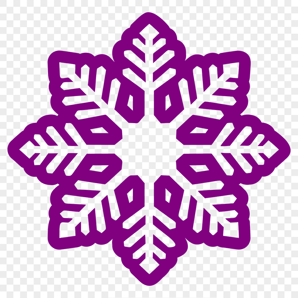 Free Snowflake - For Sublimation Project