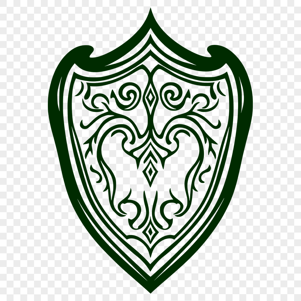 Beautiful Shield In SVG - Free Download