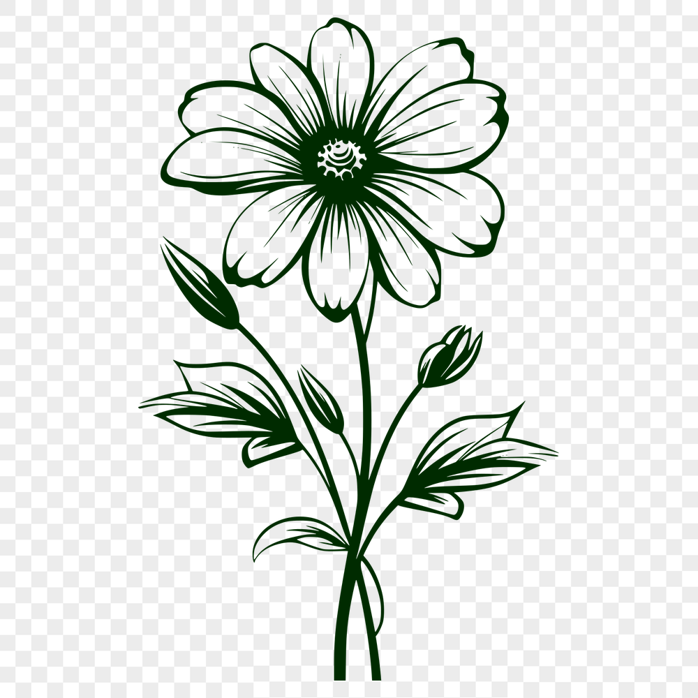 Unique Flower - PNG For Commercial Use