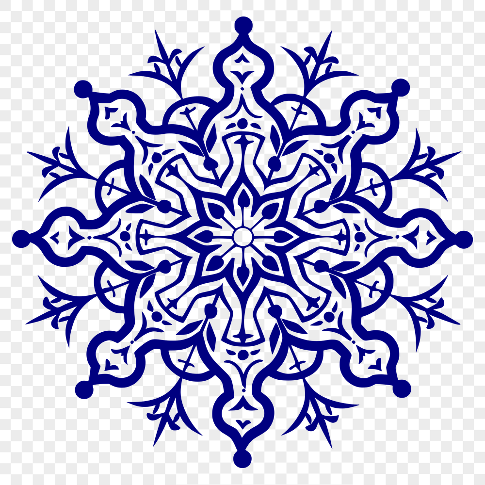 Ornate Snowflake - DXF Format