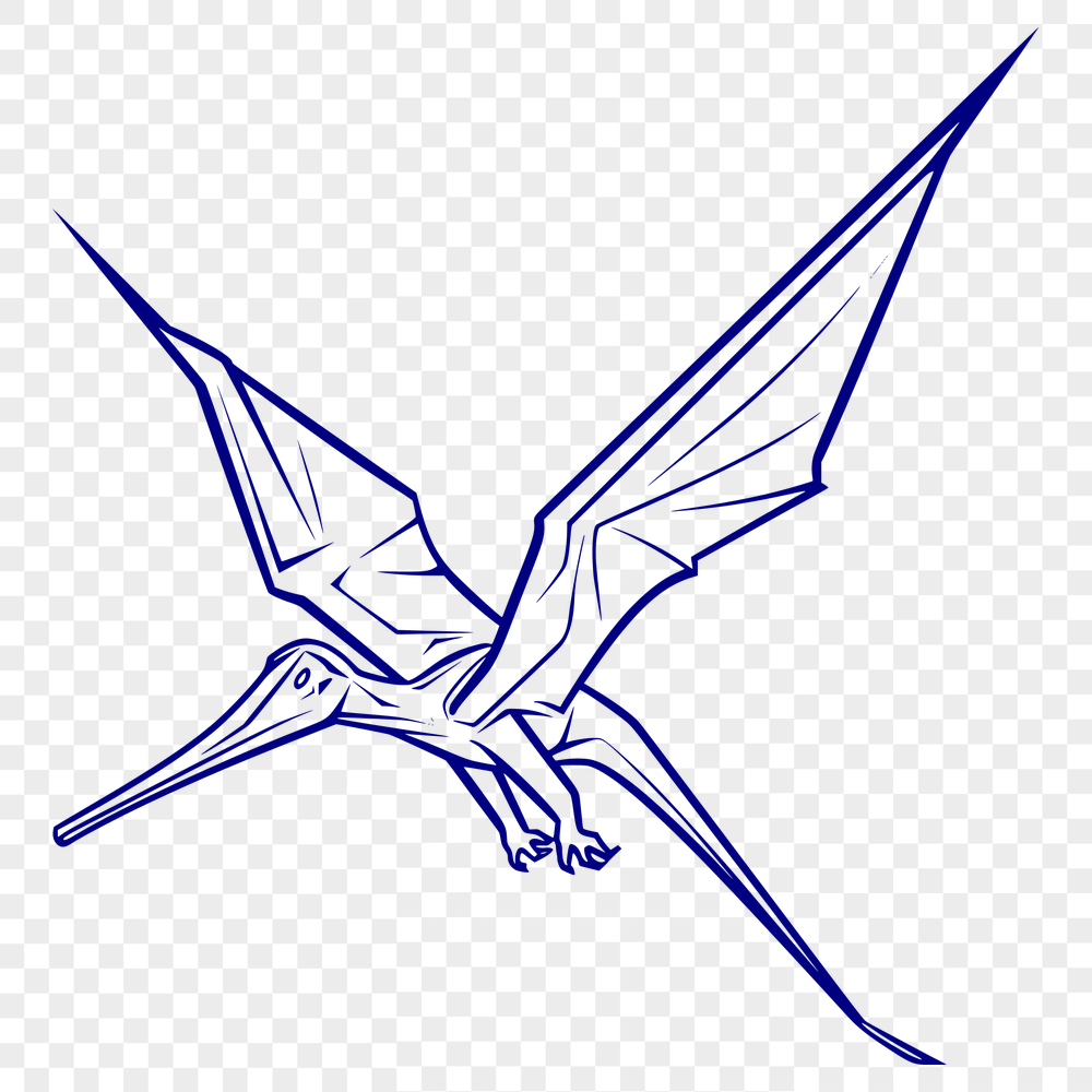 Free Free Pteranodon Digital Drawing