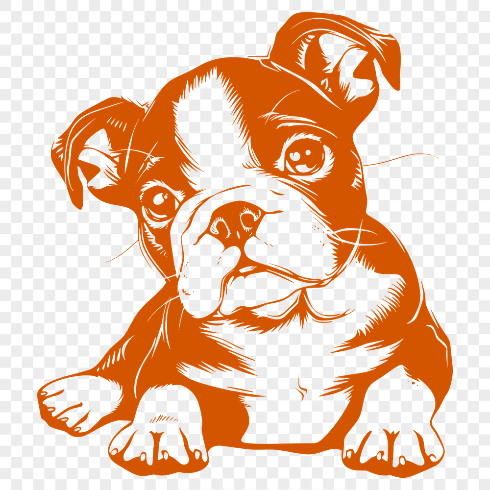 Creative Laying Puppy Digital Art