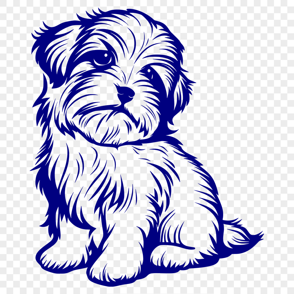 Cute Havanese - For Laser Engraver Project