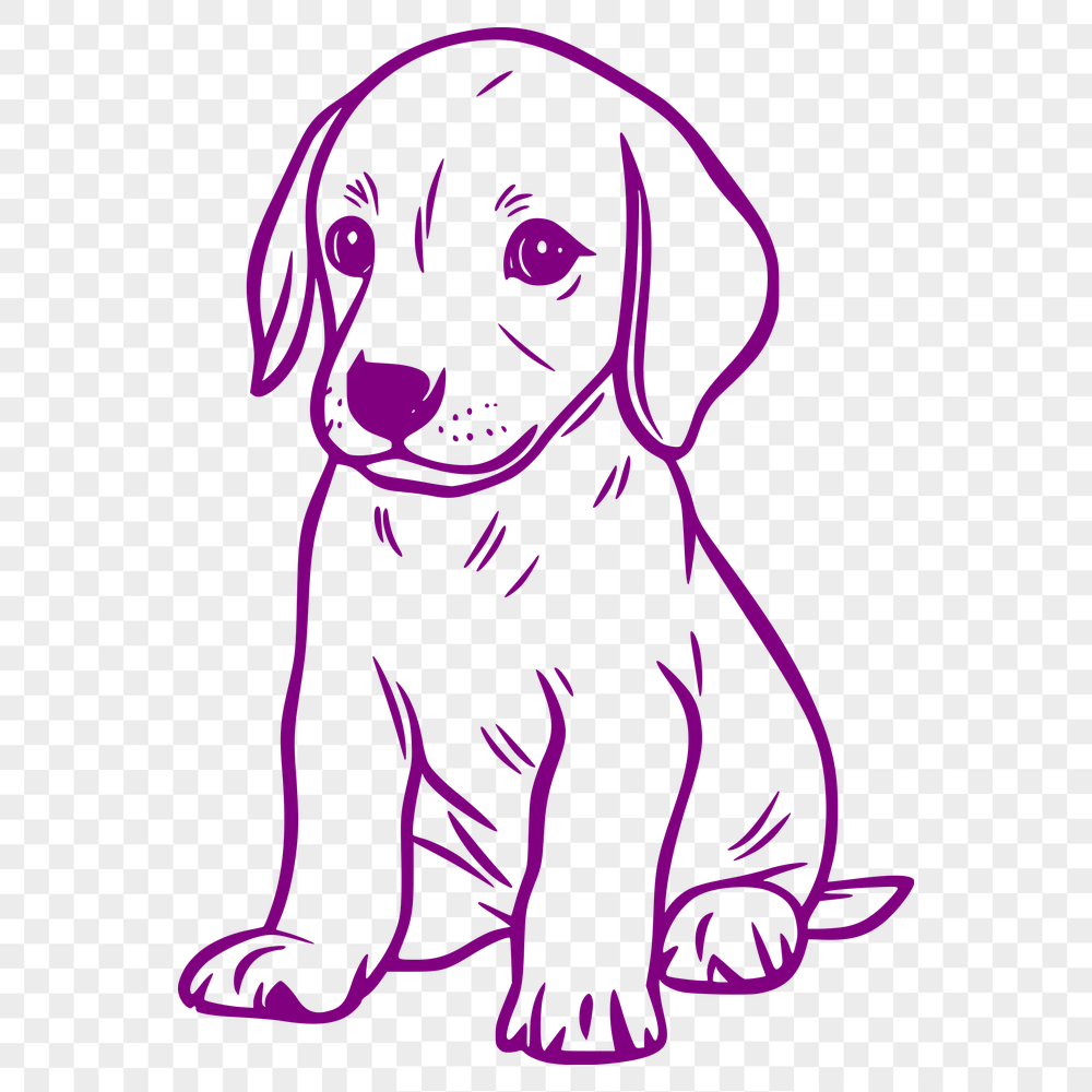 Puppy SVG For Download - Free Commercial Use License