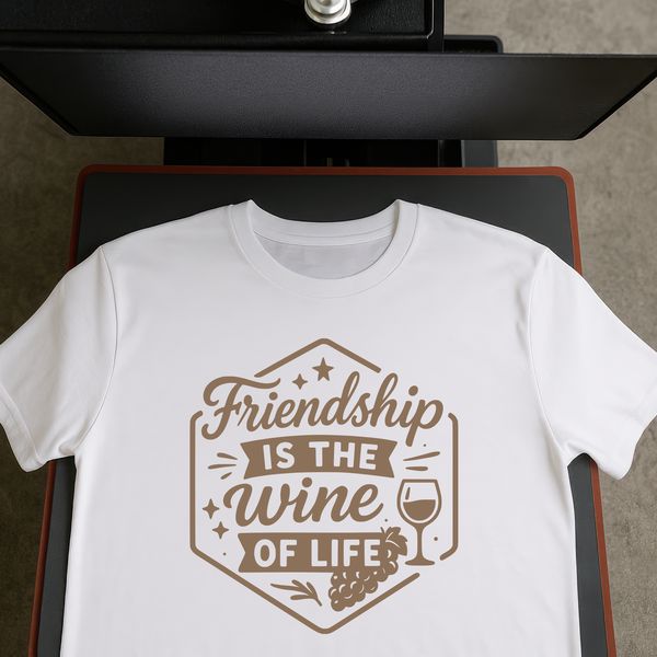 Free Vector Quote for Digital Cutting Machines Vector quote about friendship with clean, minimalist design suitable for digital cutting machines.