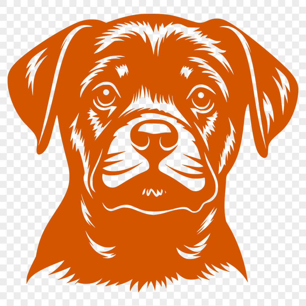 Stunning Rottweiler Vector Illustration