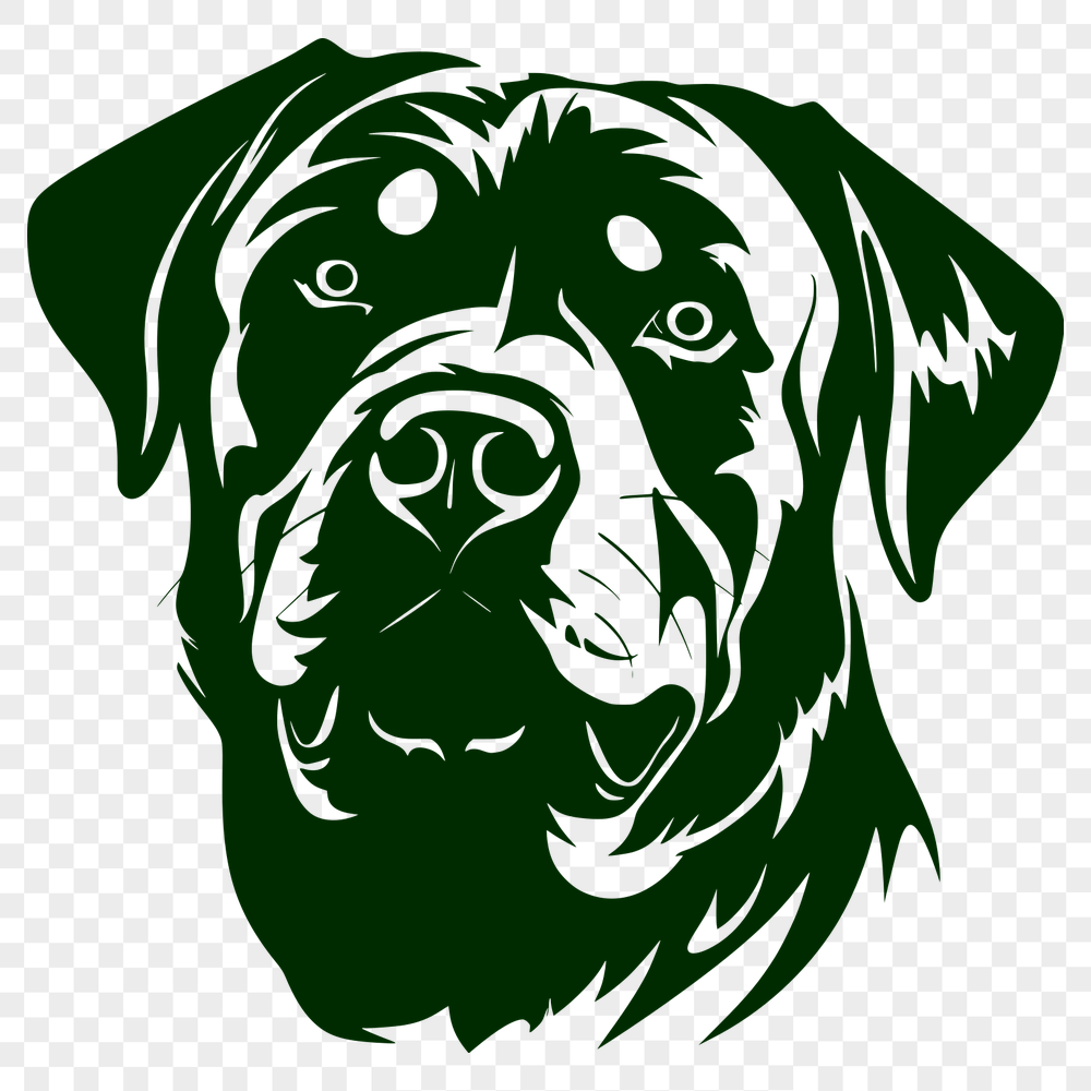 Stunning Rottweiler PNG