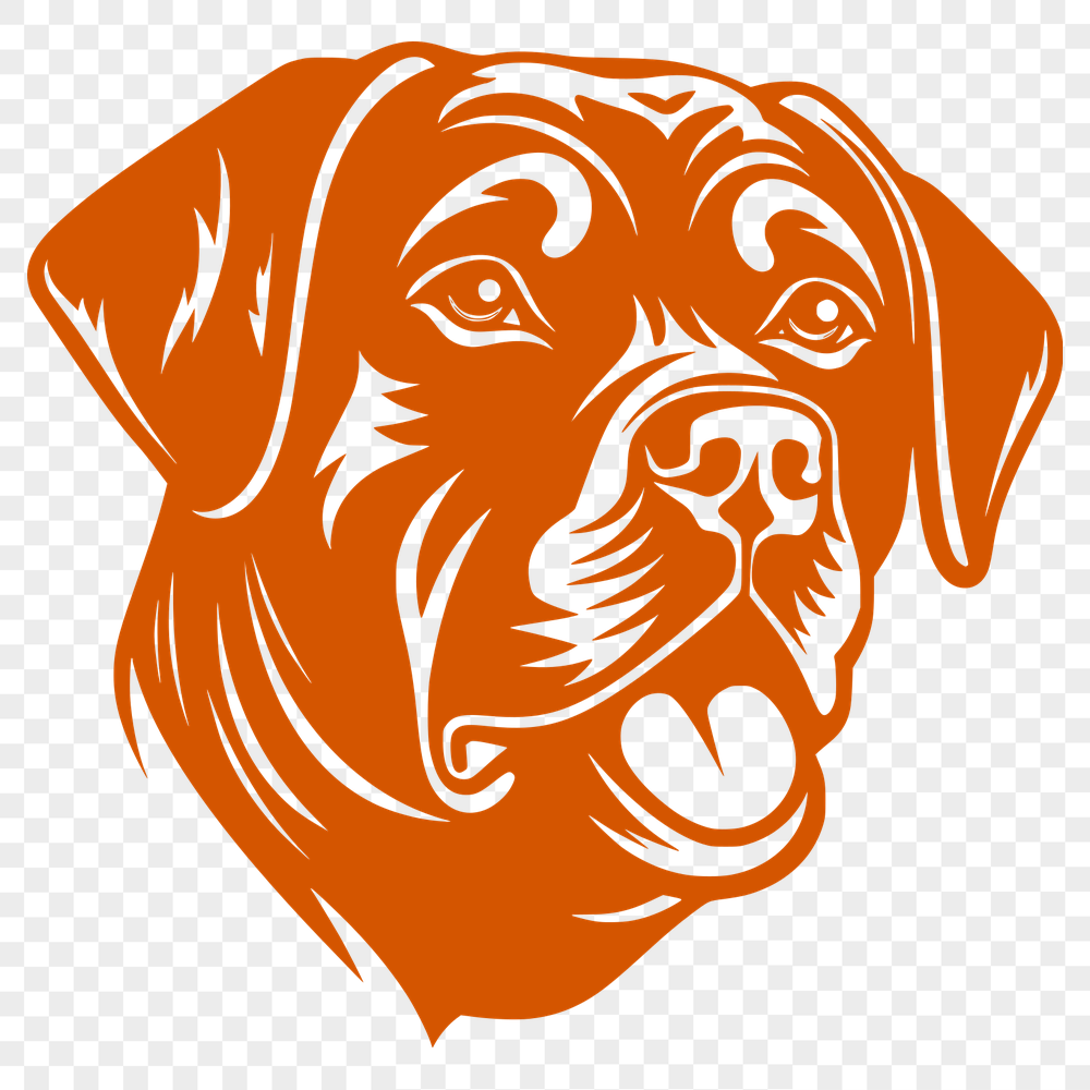 Free Free Rottweiler Vector Drawing