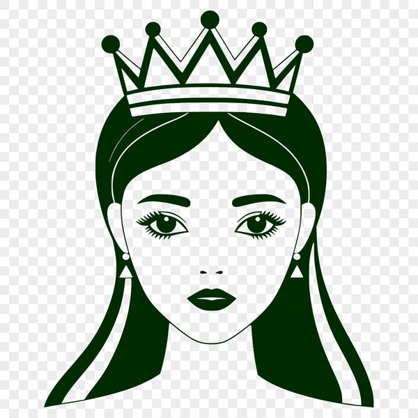 Beautiful Girl Character Design Female character illustration in vector format, suitable for various digital uses.