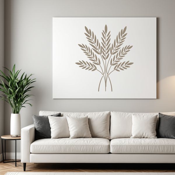 Free SVG Wheat Stalk Vector Graphics Vector illustration of a wheat stalk with grain heads