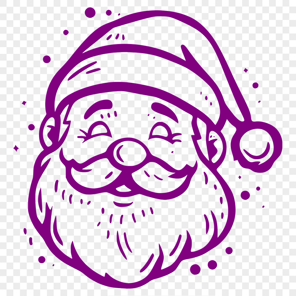 Free Santa In PDF And PNG