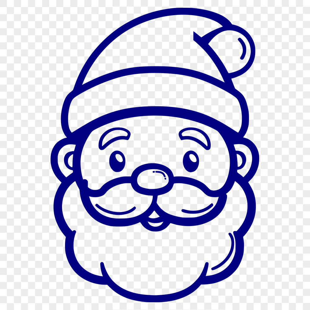 Unique Father Christmas SVG