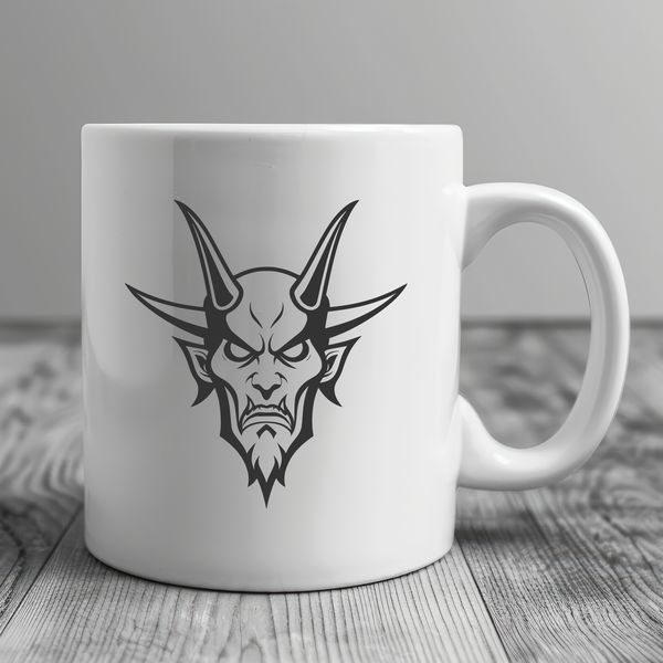 A vector illustration of the devil, suitable for various uses.