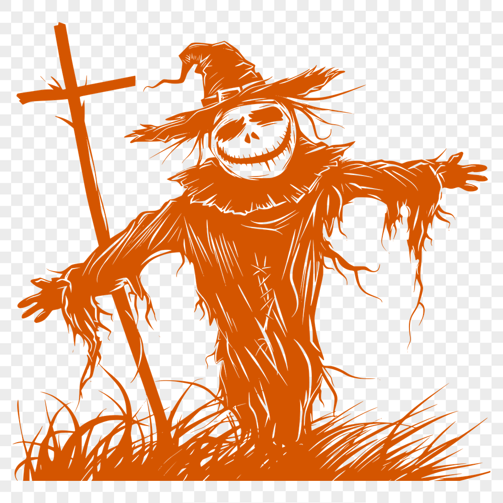 Scarecrow SVG, PNG, PDF And DXF Files