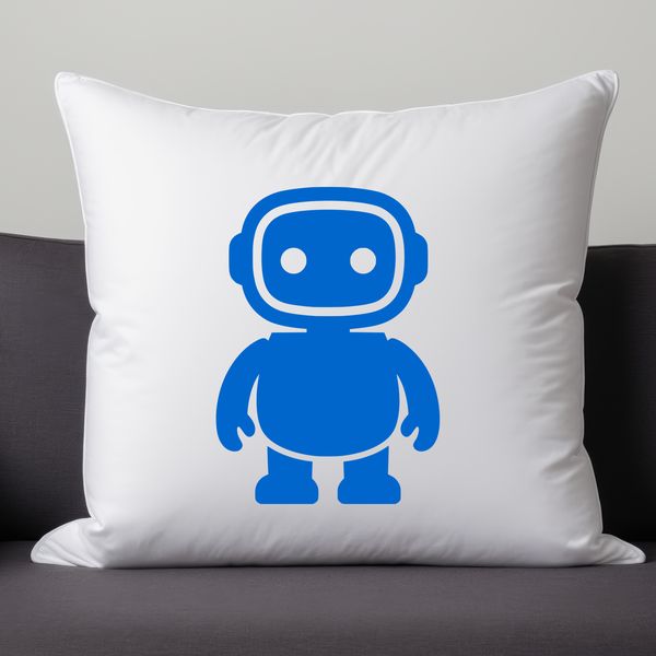 A futuristic robot illustration in vector format, suitable for commercial and personal use.