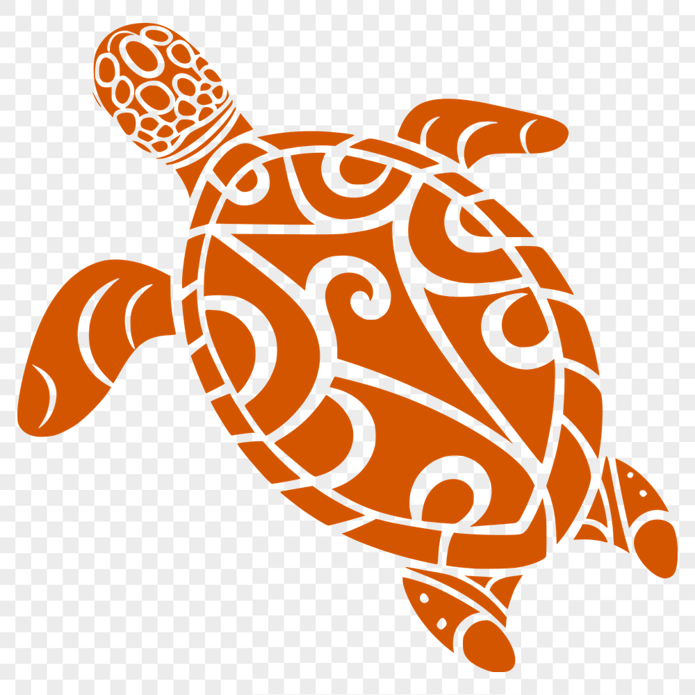 Free Unique Sea Turtle Clip Art