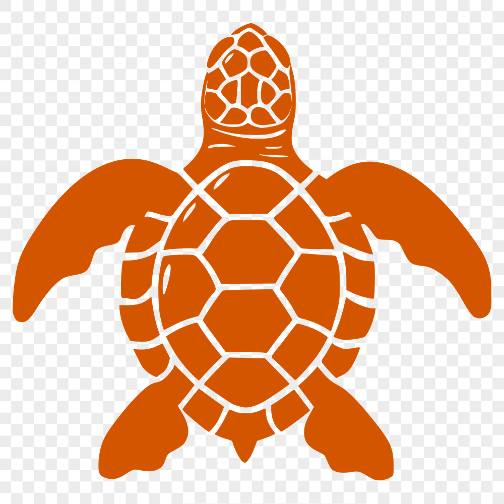 Free Free Sea Turtle Vector Craft File