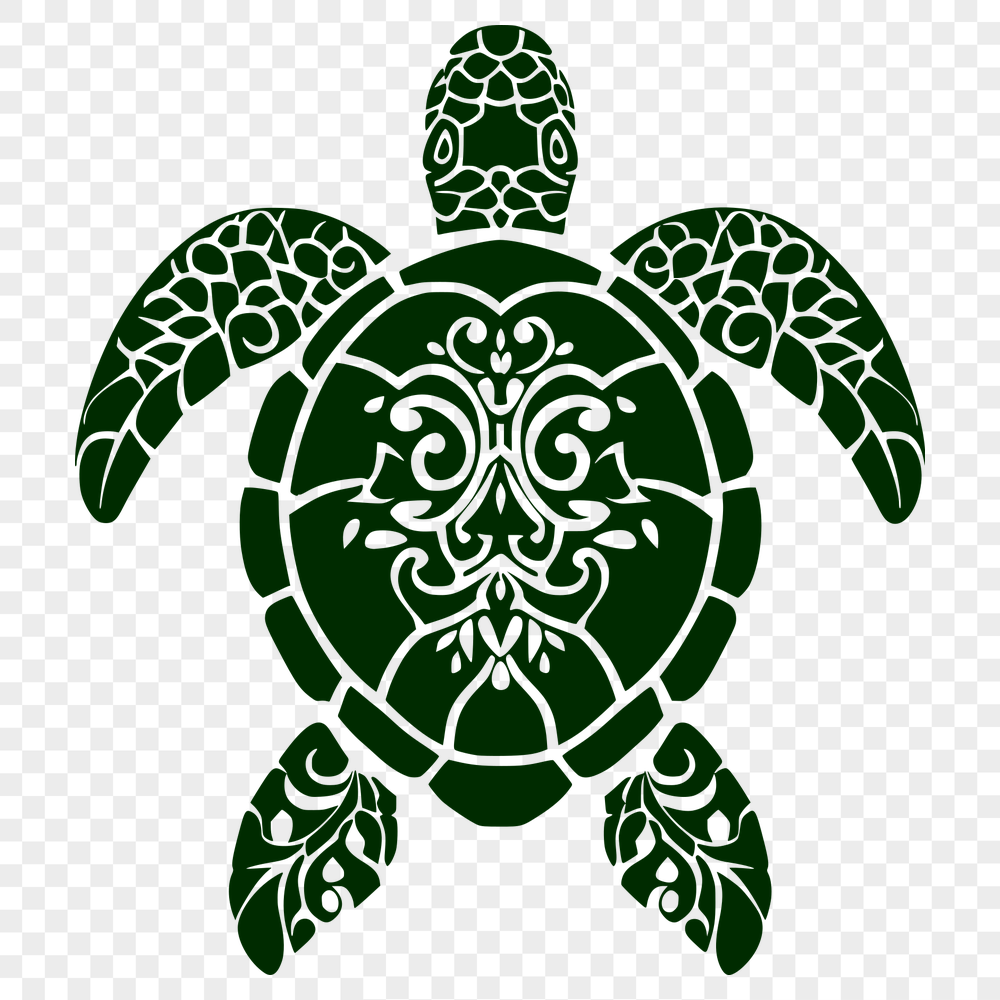 Free Stunning Sea Turtle Template