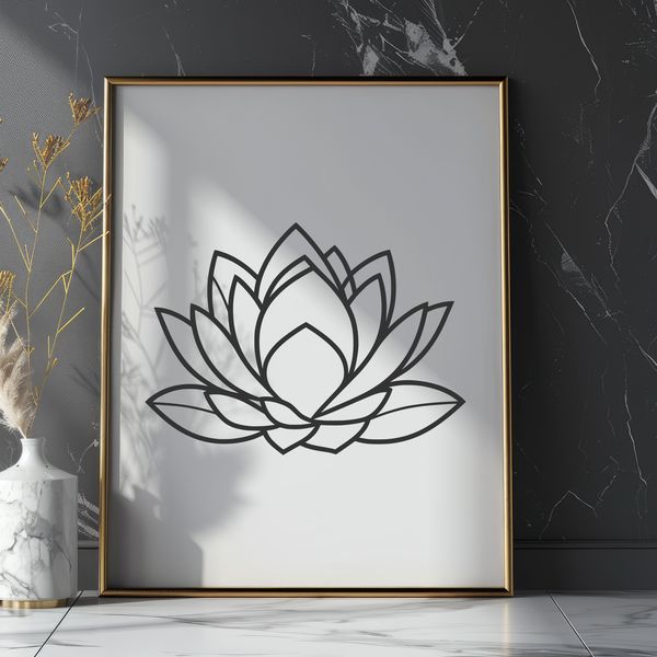 Free Lotus Clip Art Design Lotus flower design in vector format.