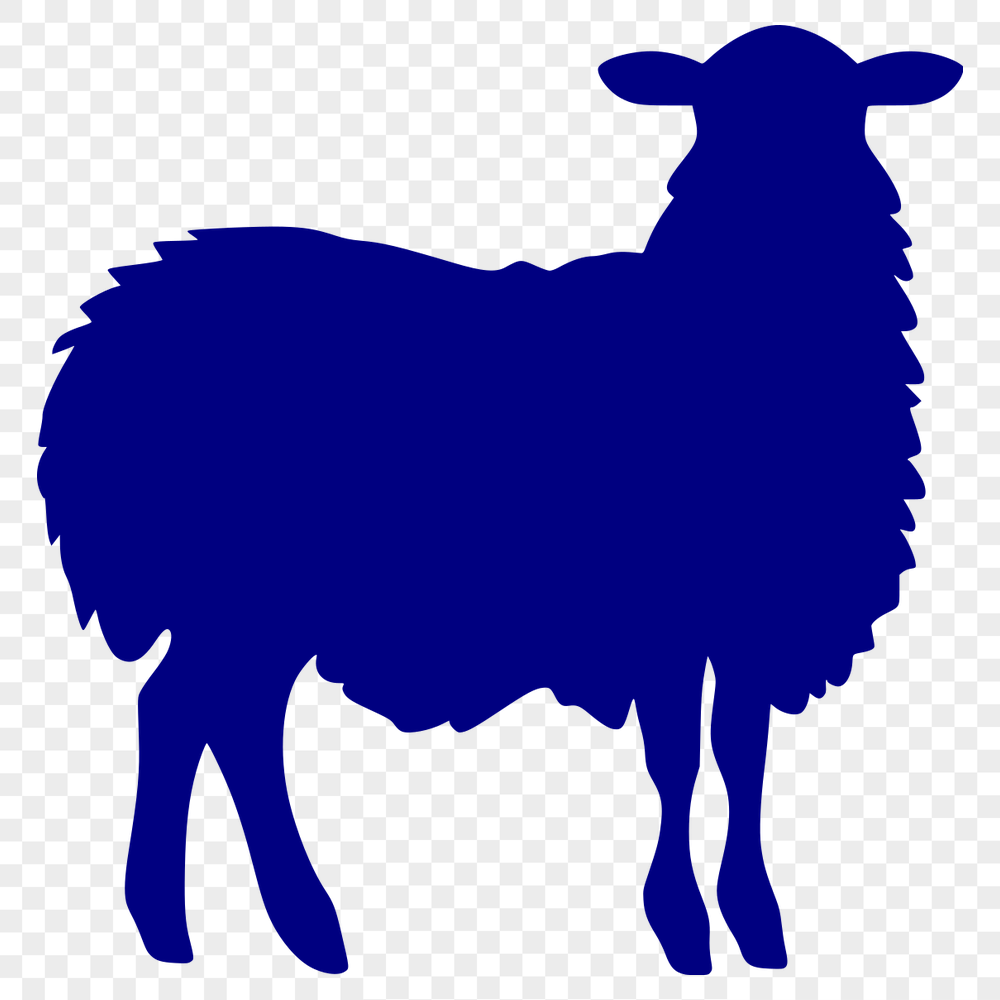 Artistic Sheep Decal