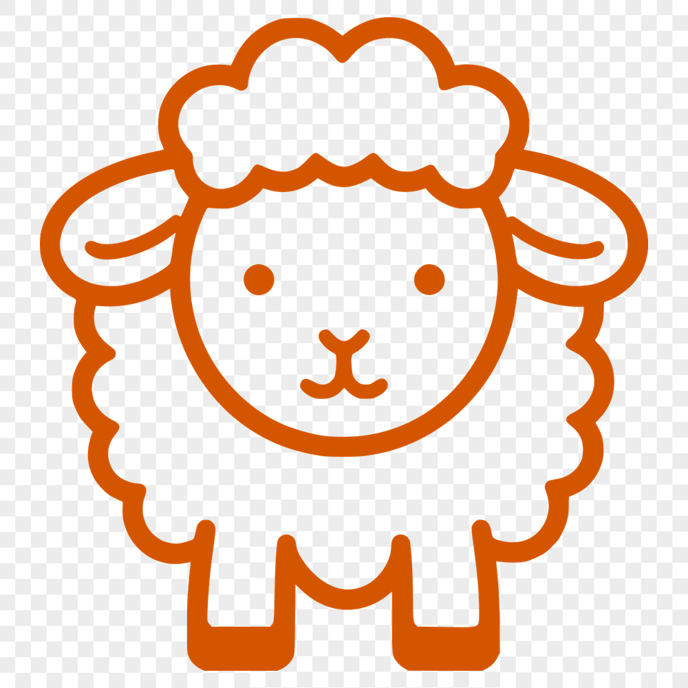 Artistic Sheep - For Laser Cutter Project