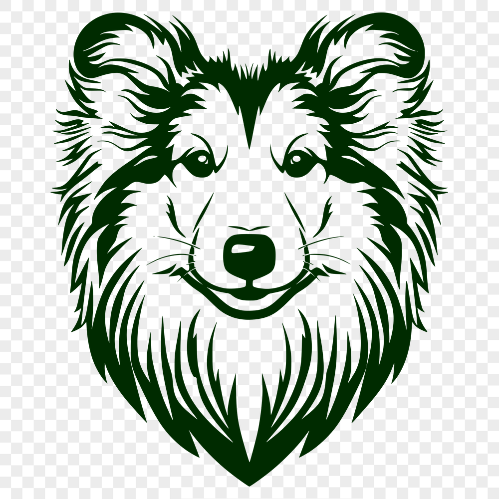 Unique Shetland Sheepdog Clipart