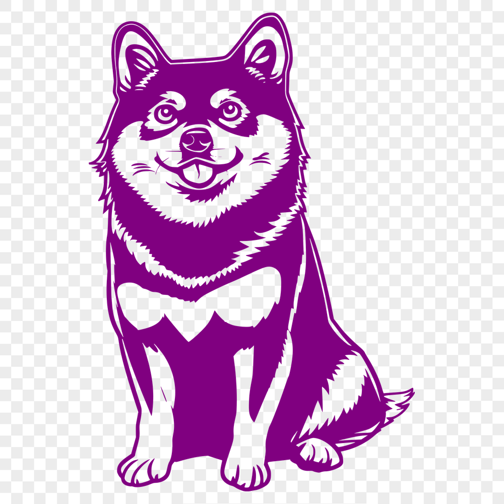 Stunning Shiba Inu Vector Illustration