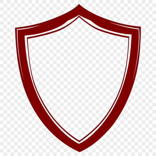 Metallic Shield Design Vector Art for Cutting Machines and Laser Cutters A vector shield design with a metallic texture, suitable for cutting machines and laser cutters.