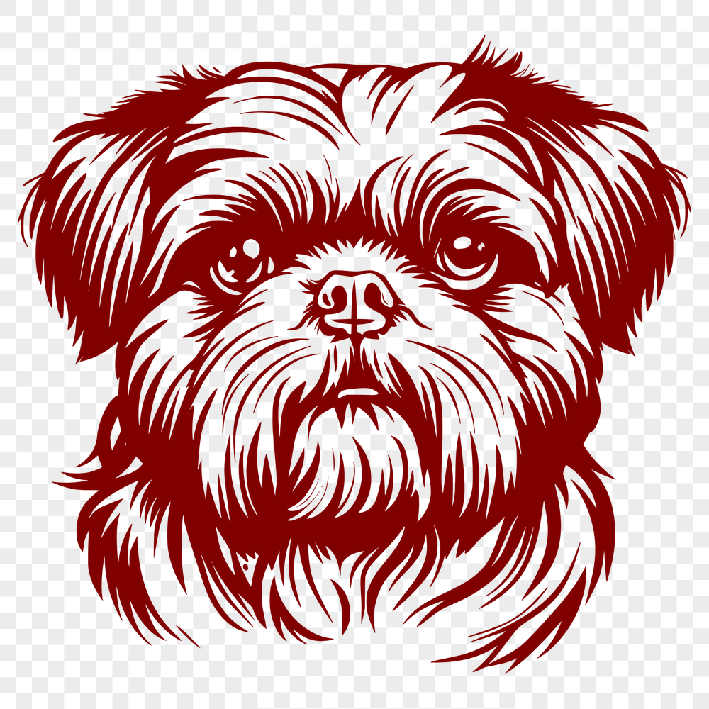 Creative Shih Tzu SVG, PNG, PDF And DXF Files