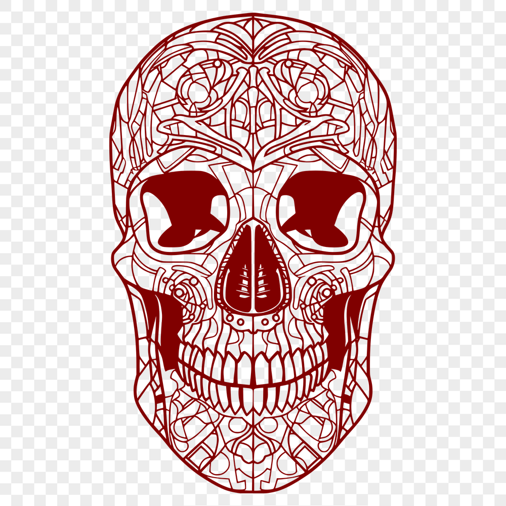 Stunning Skull - For Glowforge Project