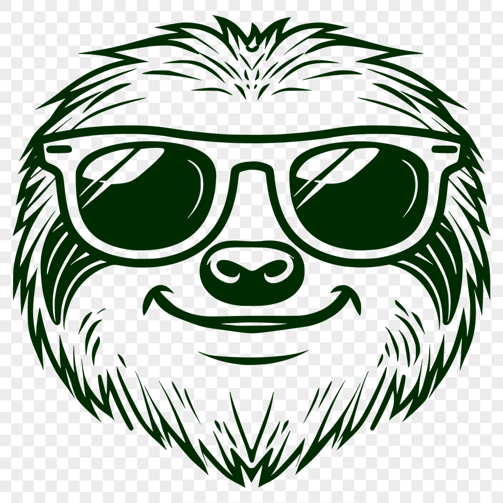 Stunning Sloth - For Cricut Project