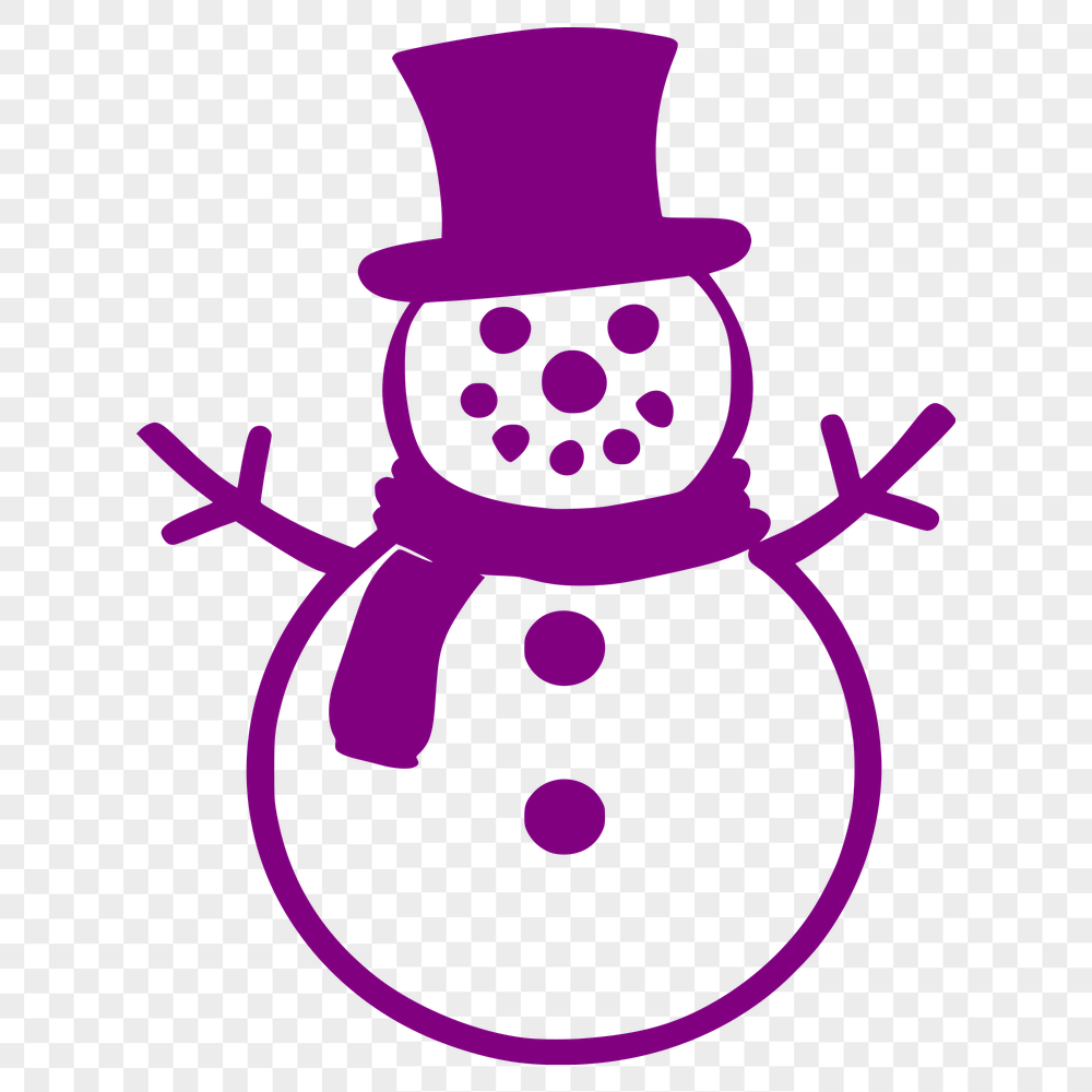 Creative Snowman - Procreate DXF