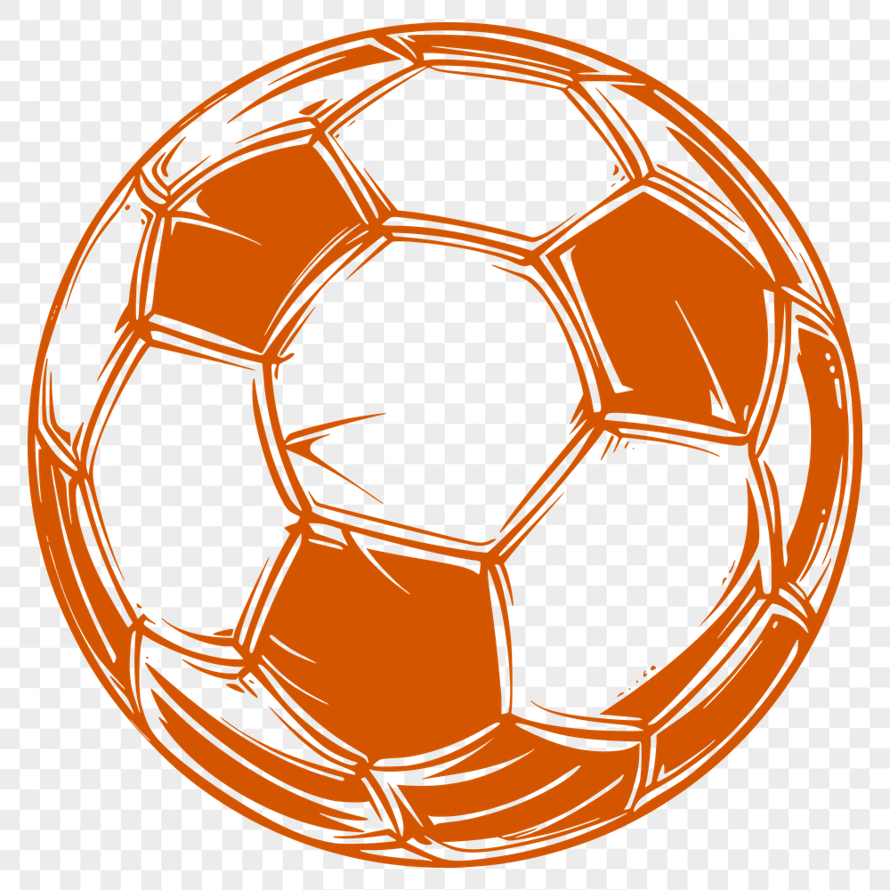 Unique Football In PNG & SVG