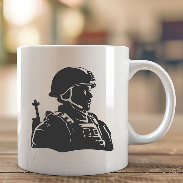 Male Soldier Clip Art Male soldier in uniform