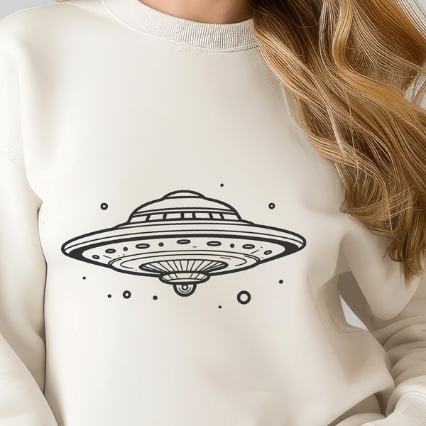 Vector Galaxy Explorer Design A futuristic spaceship design, suitable for vector art and graphic design applications.