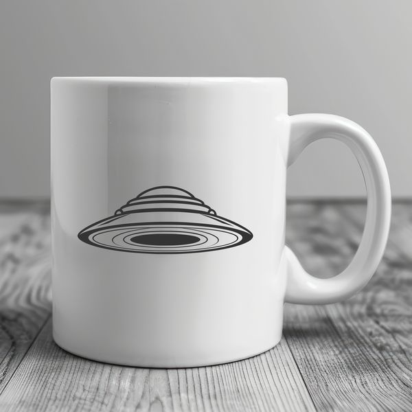 Sleek Vector Space Ship Design Vector art representation of a spaceship with sleek and modern design elements.