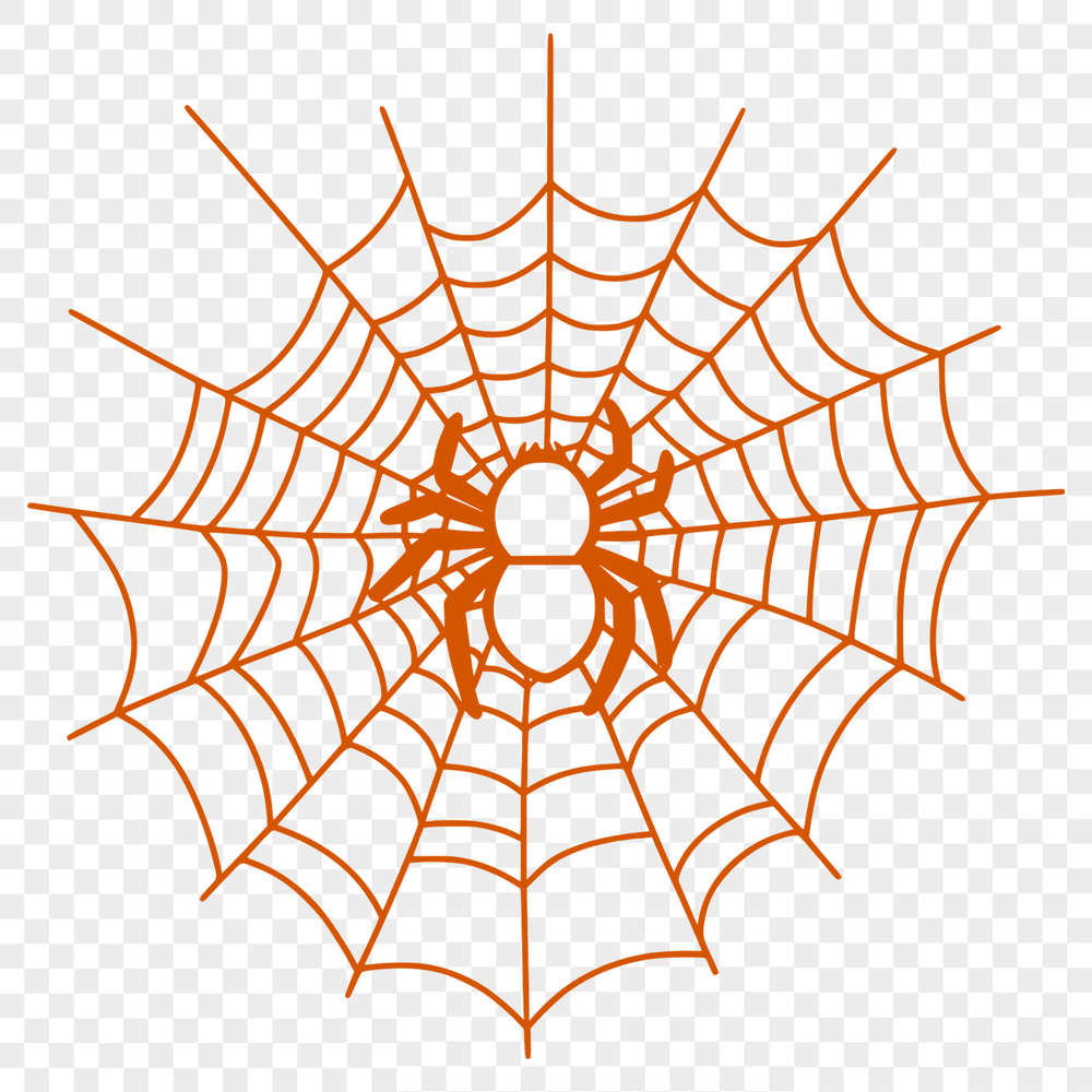 Vector Web Design Element A intricate web pattern created using vector graphics, suitable for various design projects.