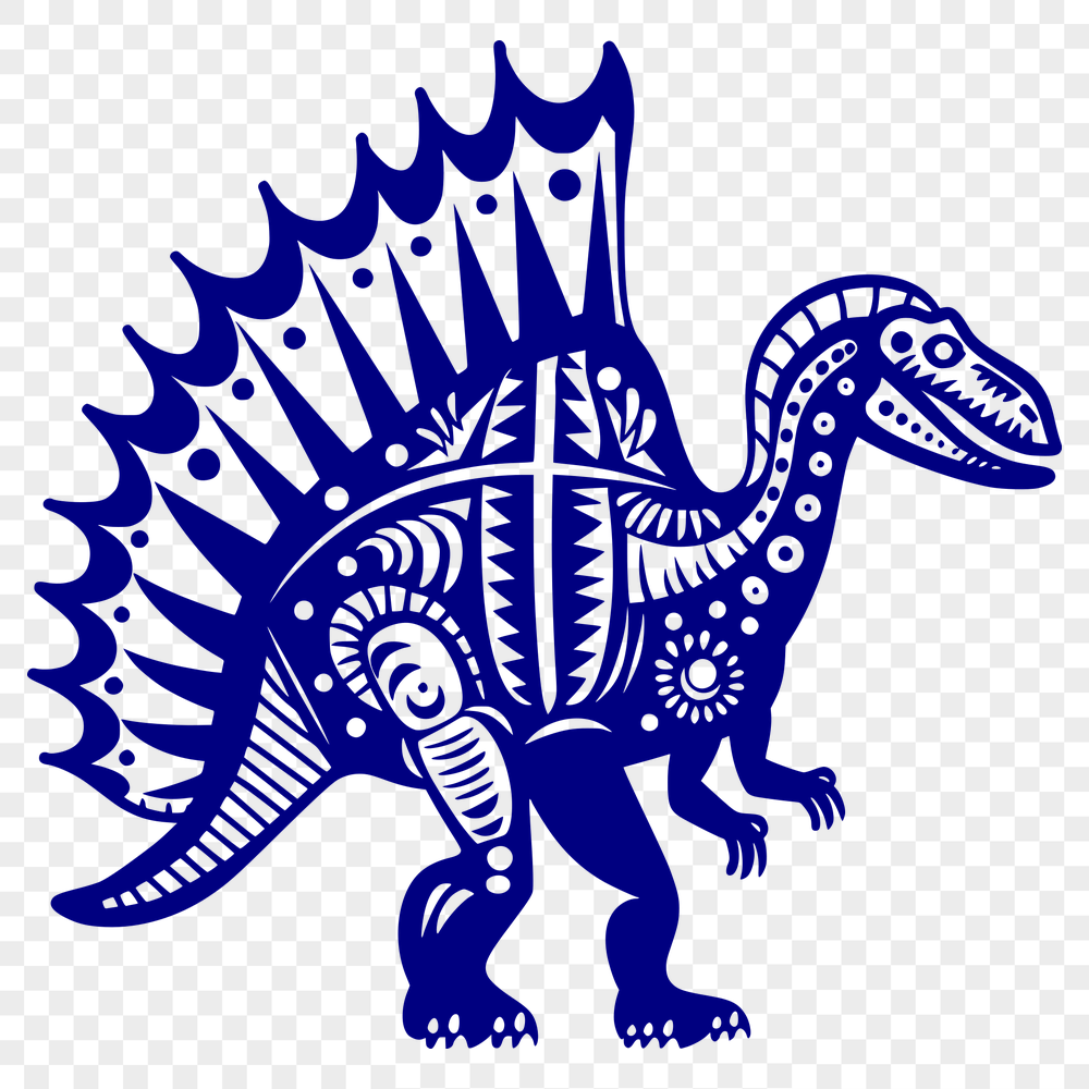 Free Spinosaurus Digital Drawing