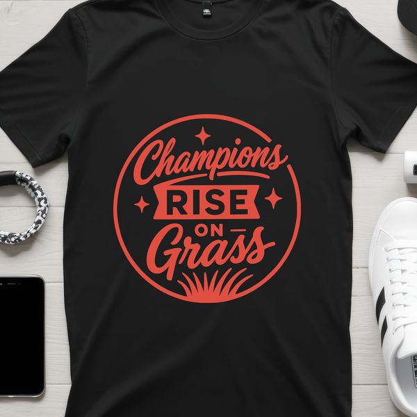 Tennis-inspired quote illustration with a modern silhouette design, perfect for personal use or commercial projects.
