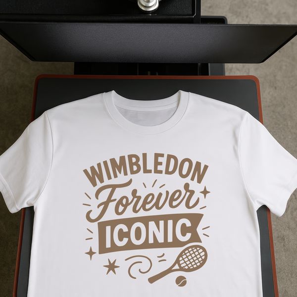 Tennis player quote graphic designed as a vector svg file suitable for cutting machines.