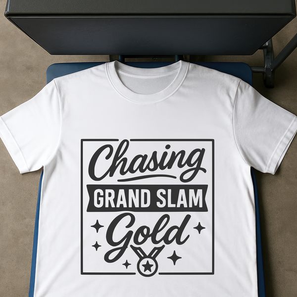 A vector graphic quote related to tennis, suitable for various uses including commercial and personal projects.
