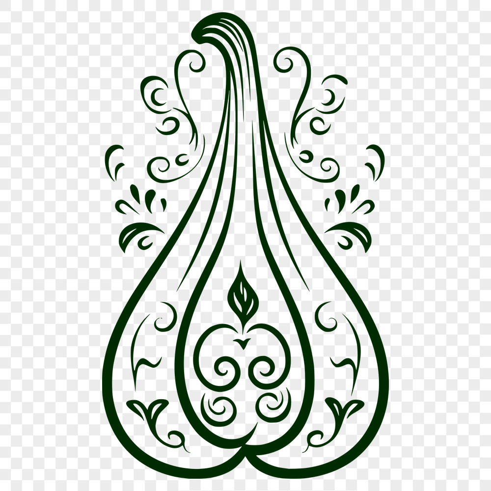 Ornate Squash - For Sublimation Project