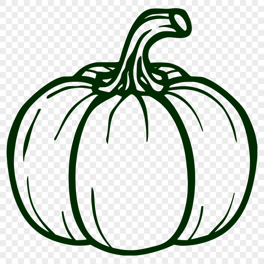 Free Unique Pumpkin Illustration