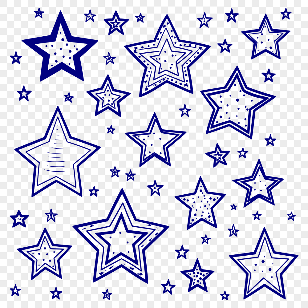 Star Drawing In PDF File Format For Free Download