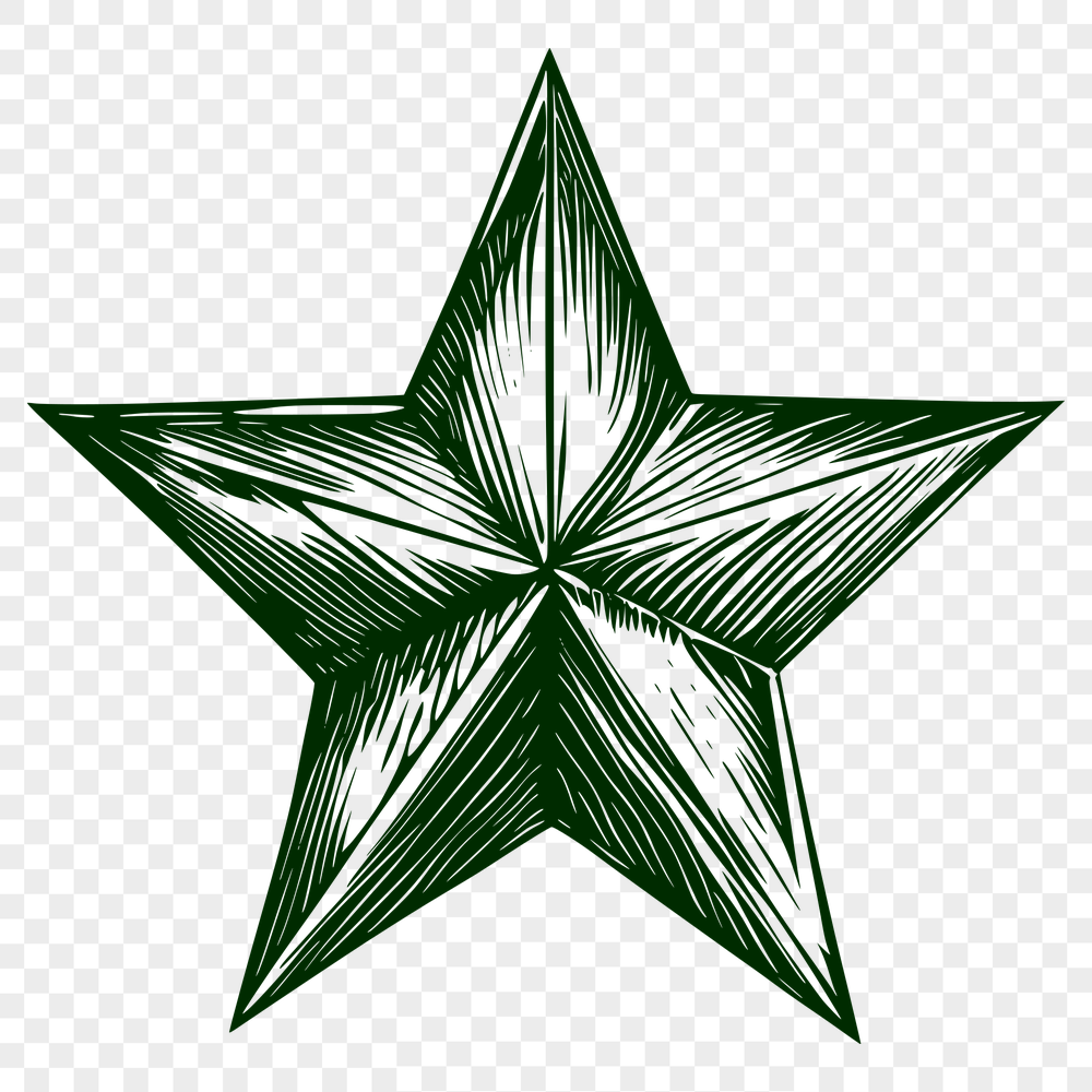 Beautiful Star DXF - Free Commercial Use Download