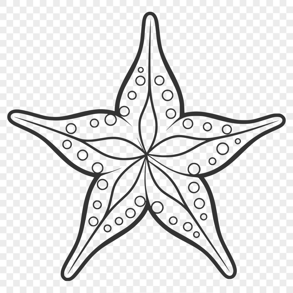 Artistic Star In DXF - Free Digital Download