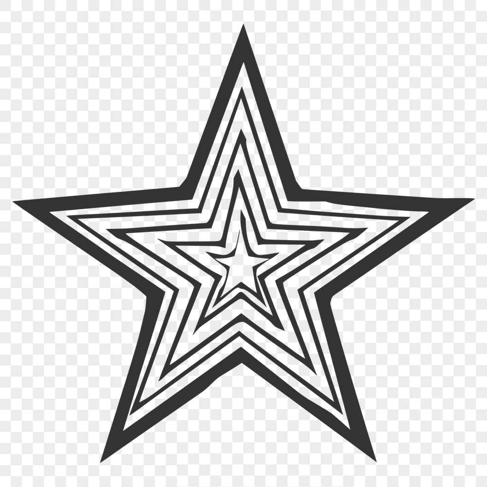 Beautiful Star Design - Free SVG Download