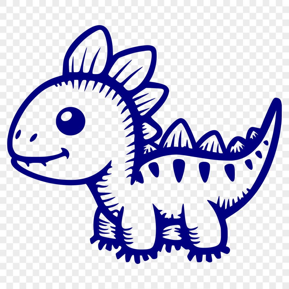 Free Stunning Stegosaurus Vector Drawing