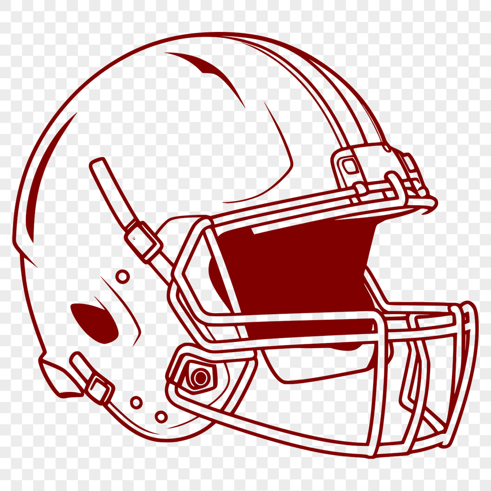 Sporty Football Graphic A graphic representation of a standard American football, suitable for various uses in digital design.